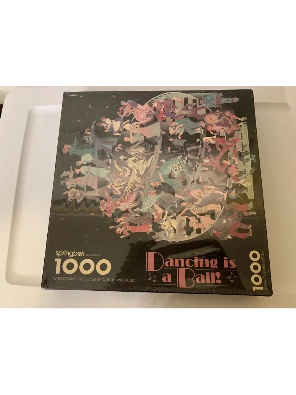 Springbok Dancing Is a Ball 1000-Piece Puzzle - Black & Multicolor
